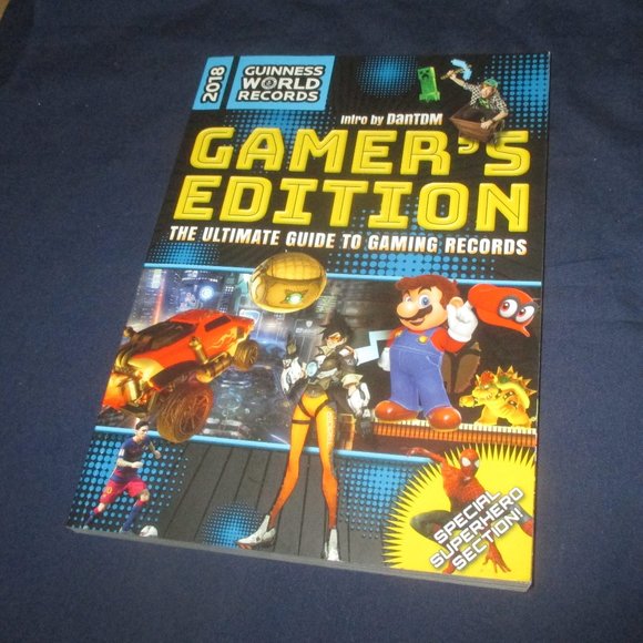 Guinness World Records 2018 Gamer's Edition by DanTDM (2017, Trade Paperback) - Picture 1 of 3